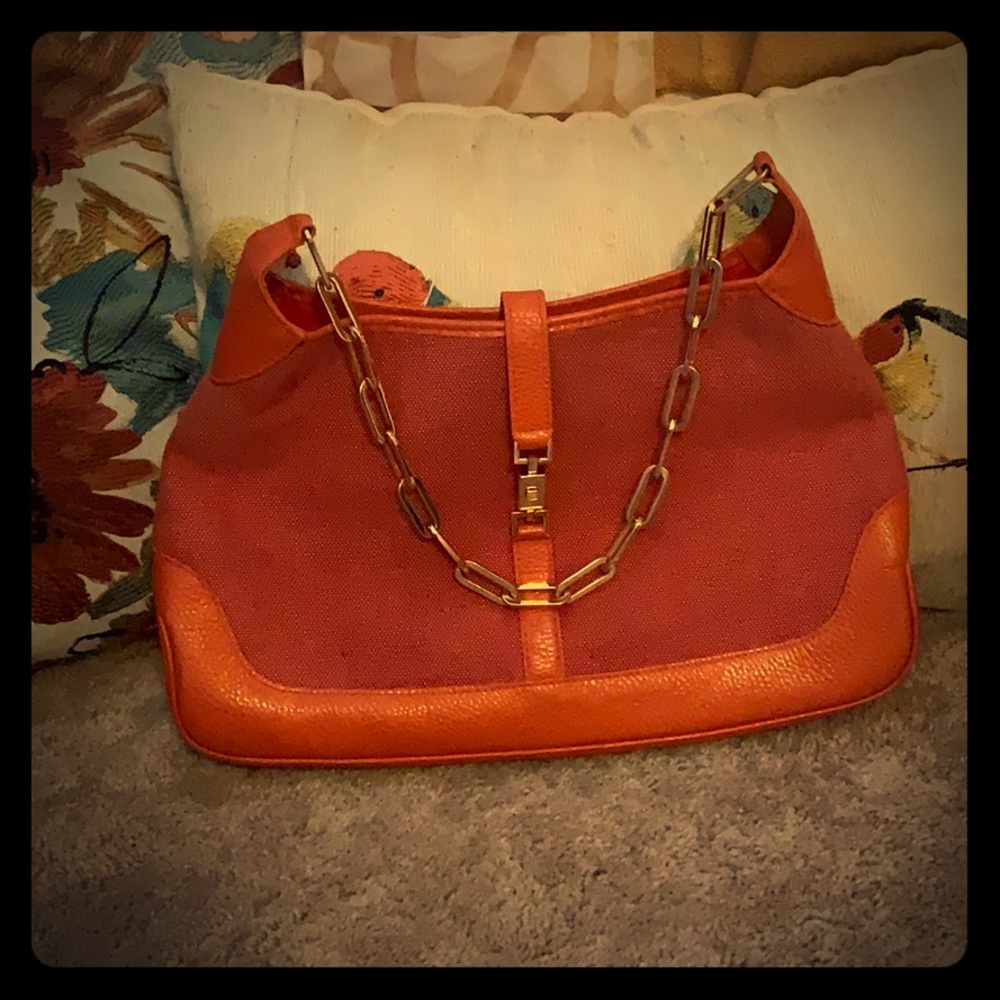 Fashionable Orange Purse